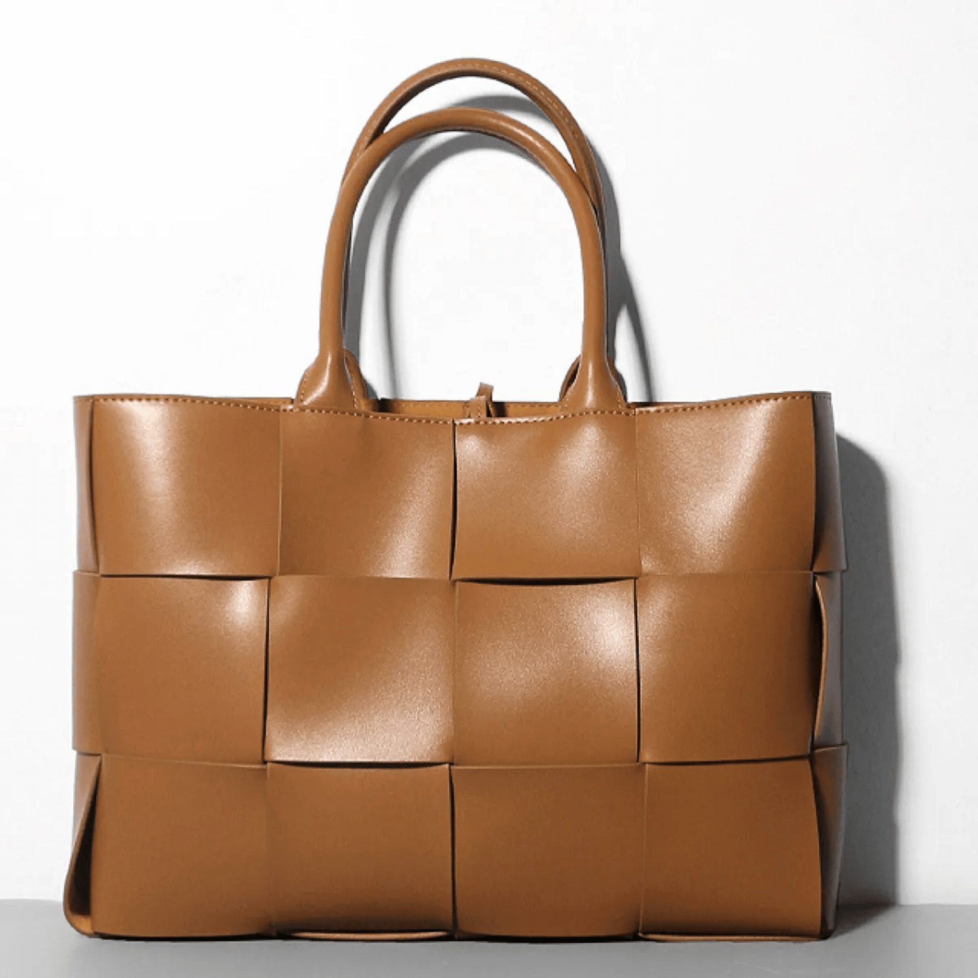 woven-cowhide-single-shoulder-checkered-handbag-457005.png